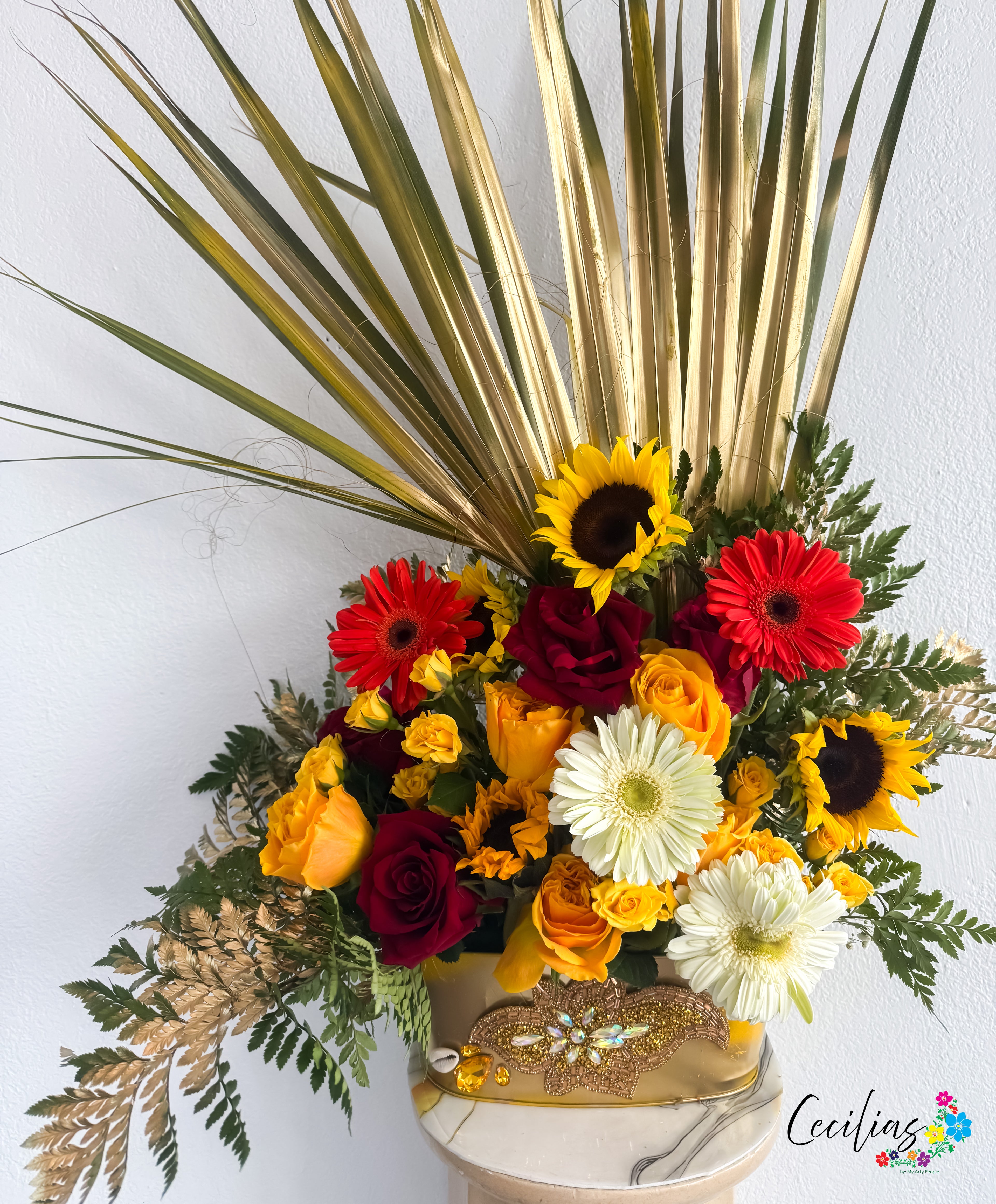 🌼 “Pávó Ododo Òṣun” (“Pavo real de flores de Oshún”)