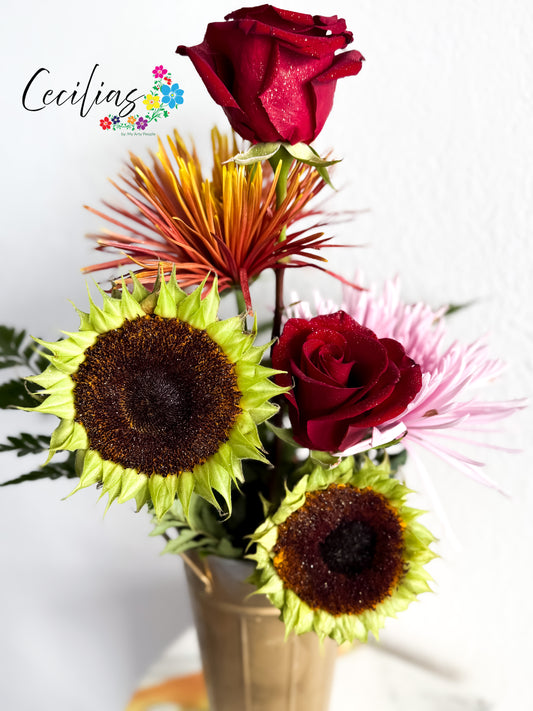 Dry sunflower season