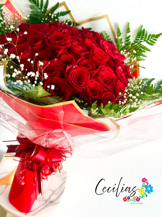 50 Roses Bouquet