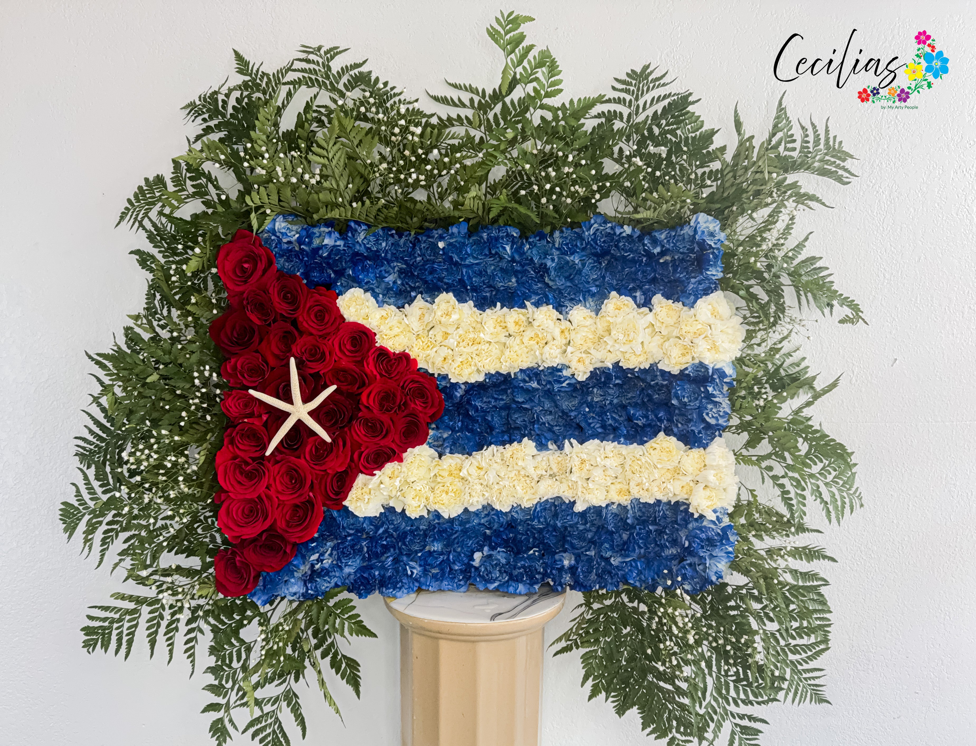 BANDERAS FLORALES